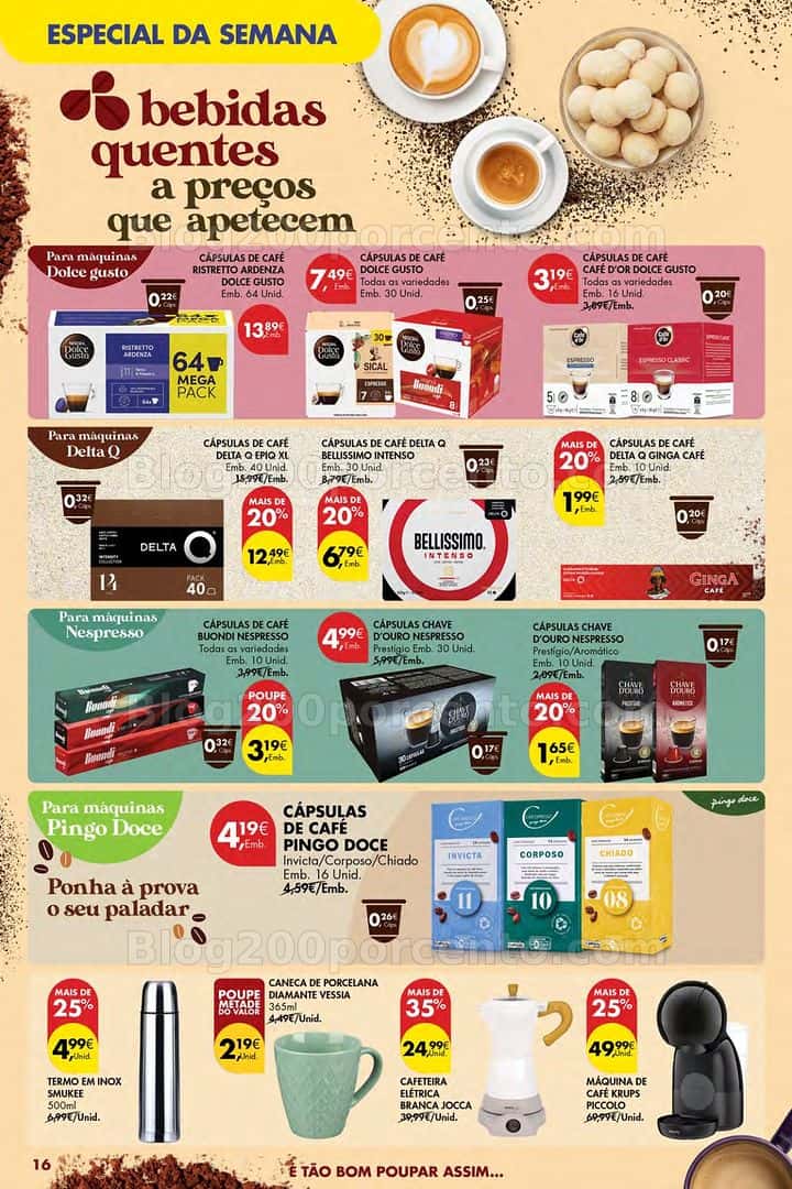Antevisão Folheto PINGO DOCE Açores Promoções de 16 a 22 abril